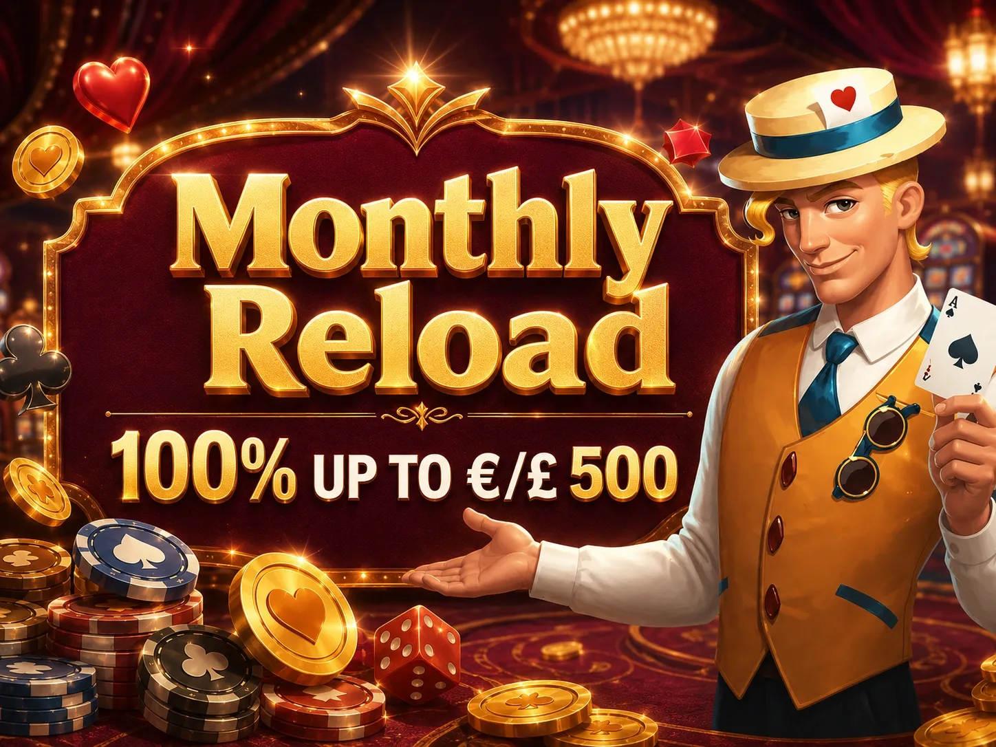 Monthly reload